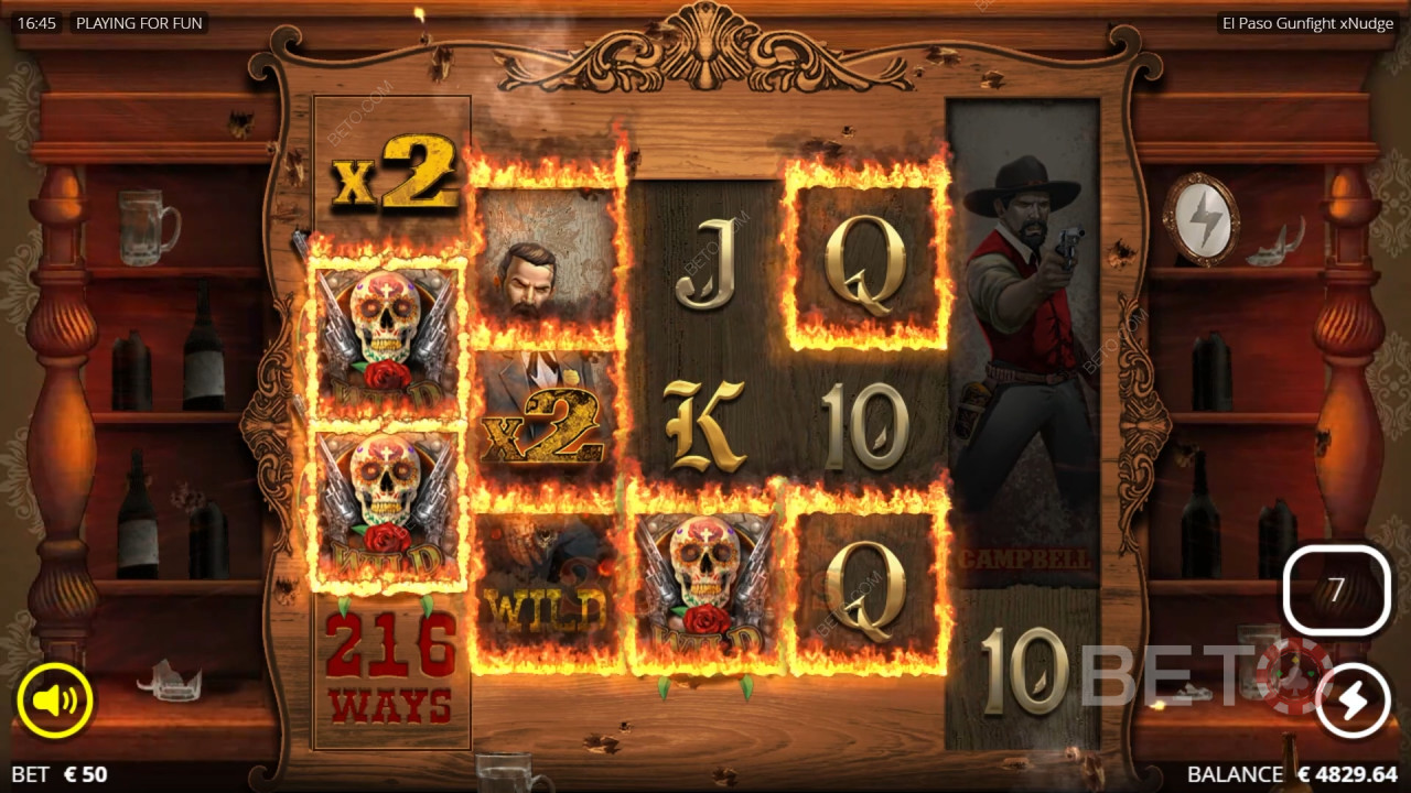 El Paso Gunfight Recenzie de la BETO Slots