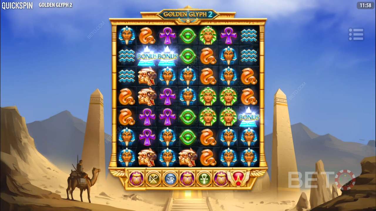 Golden Glyph 2 Review by BETO Slots
