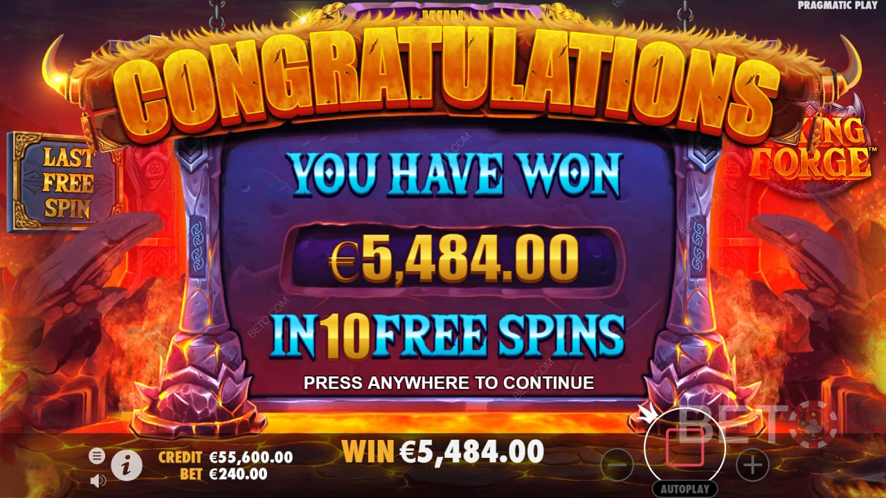 Câștigă de 10.000x pariul tău în slotul online Viking Forge!
