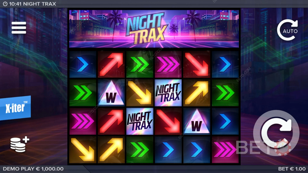 Night Trax Recenzie de la BETO Slots