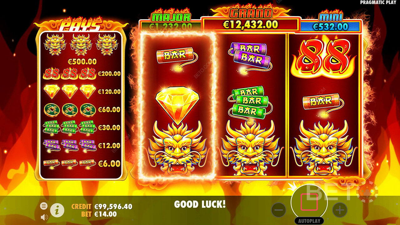 Fire 88 Recenzie de BETO Slots