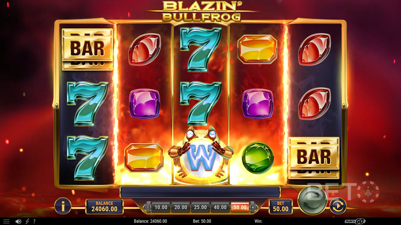 Blazin Bullfrog Recenzie de la BETO Slots