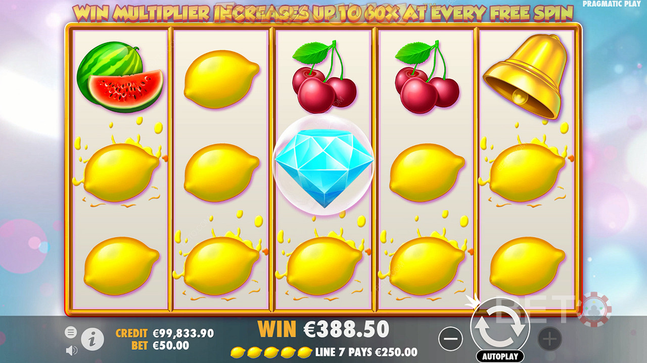 Funcțiile bonus explicate în Extra Juicy de Pragmatic Play