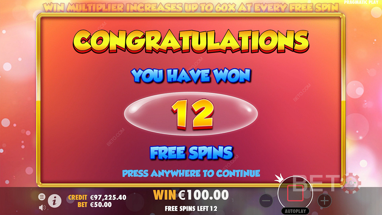 Câștigă 60.000x pariul tău în Extra Juicy Slot Machine!