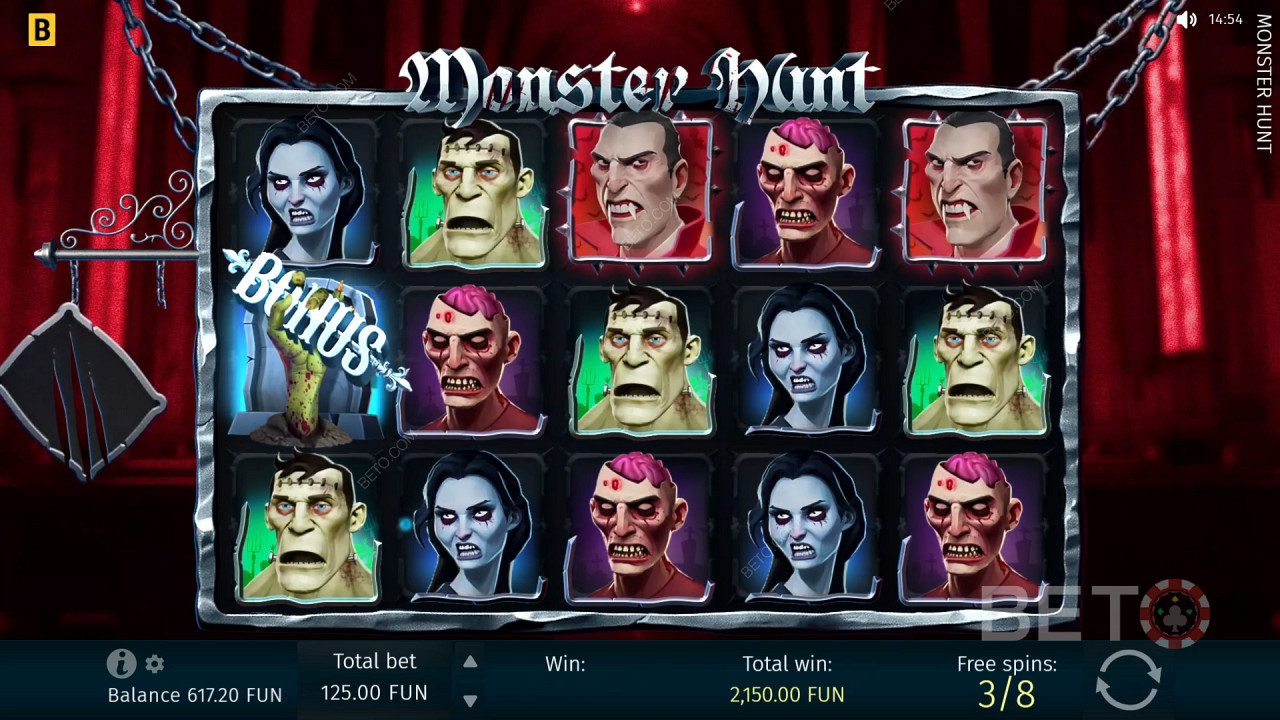 Monster Hunt Recenzie de BETO Slots