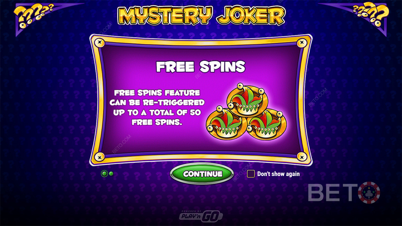 Funcțiile bonus explicate în Mystery Joker de Play