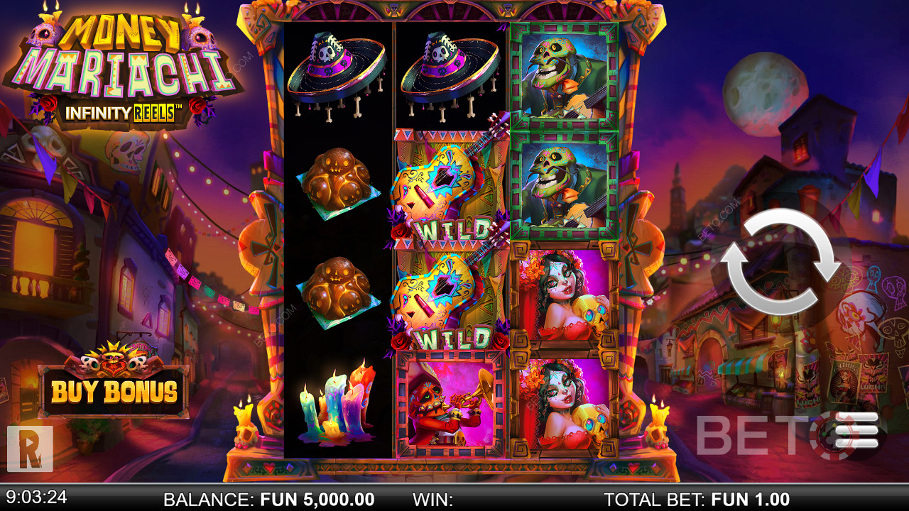 Money Mariachi Infinity Reels Joacă Gratuit