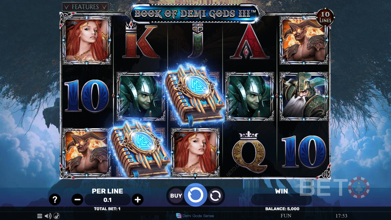 Book of Demi Gods III Review by BETO Slots