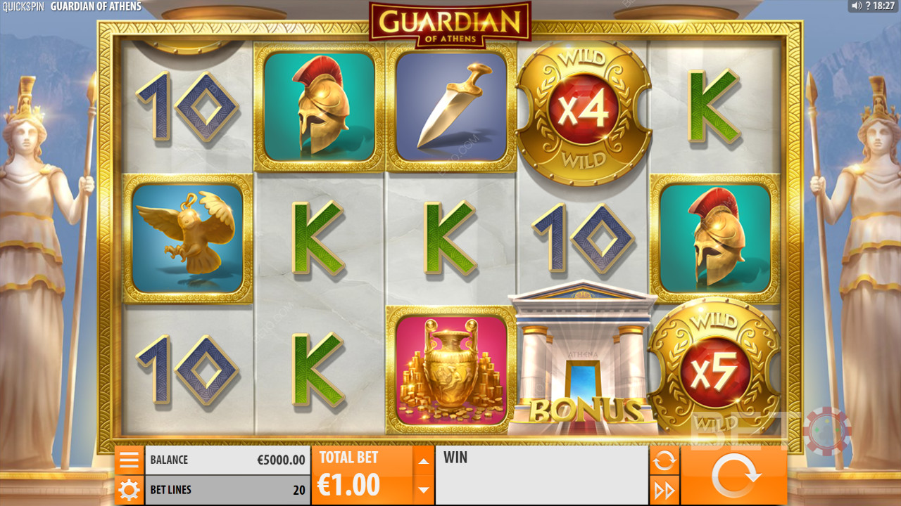Guardian of Athens Recenzie de la BETO Slots