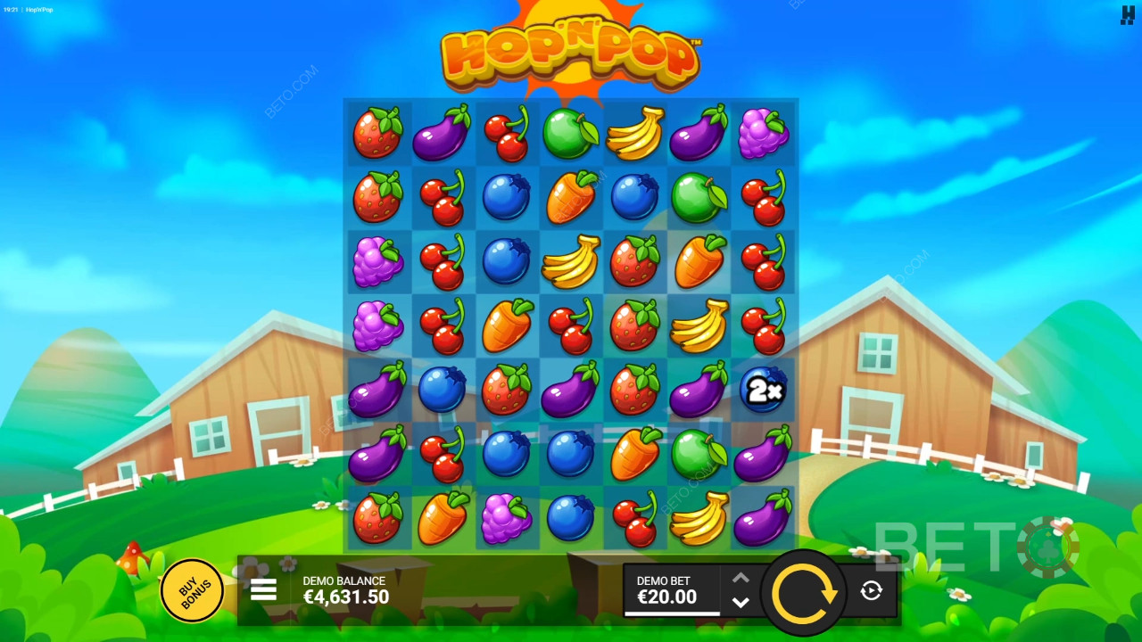 Hop N Pop Recenzie de la BETO Slots