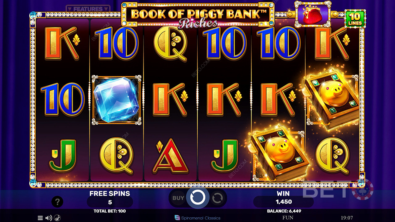 Book Of Piggy Bank - Riches Joacă Gratuit