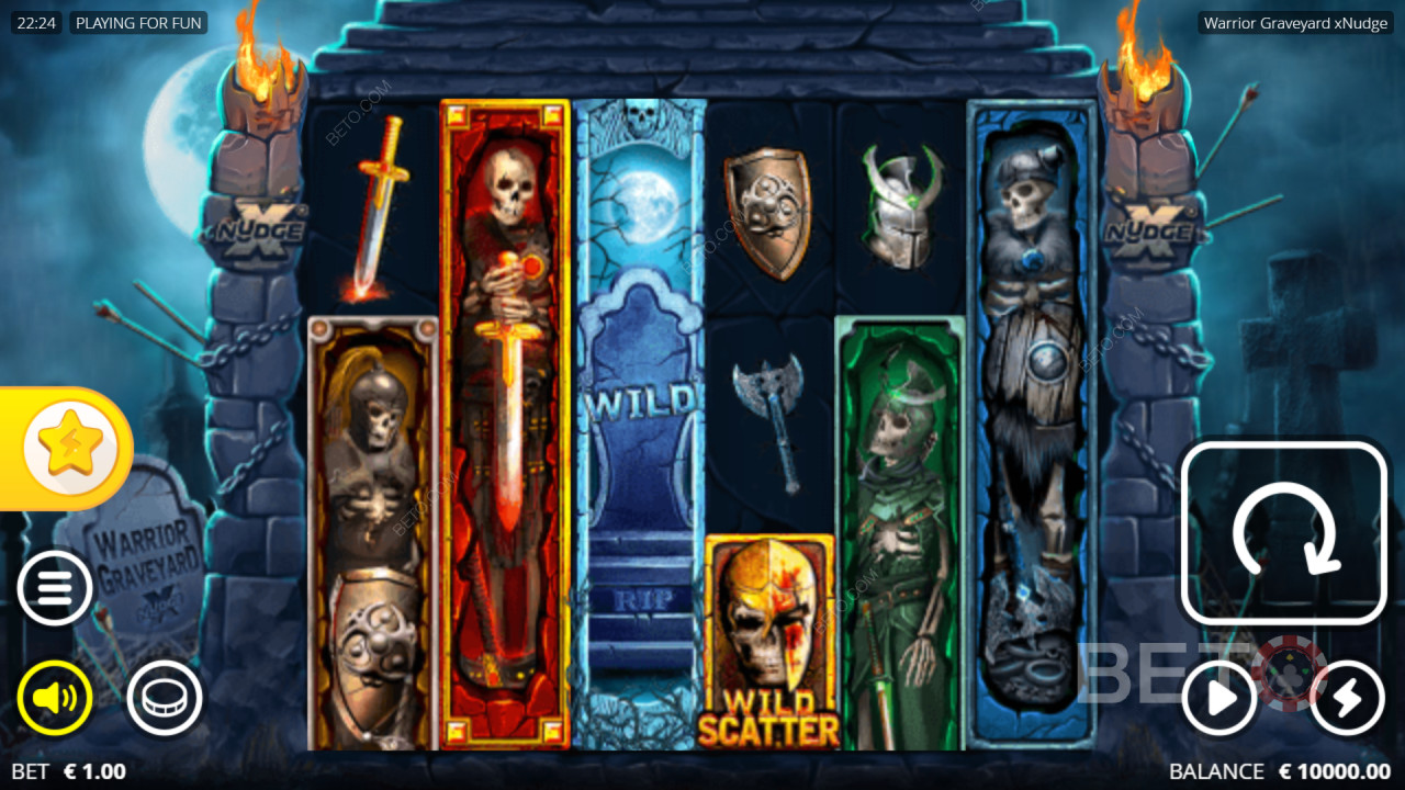 Warrior Graveyard Recenzie de la BETO Slots