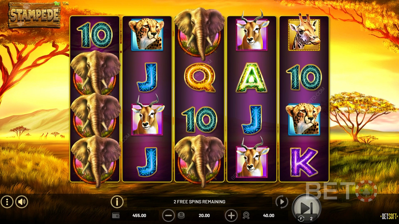Stampede (Betsoft)  Joacă Gratuit