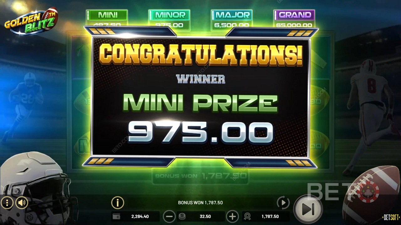 Câștigă-ți pariul în jocul ca la aparate online Golden Blitz!