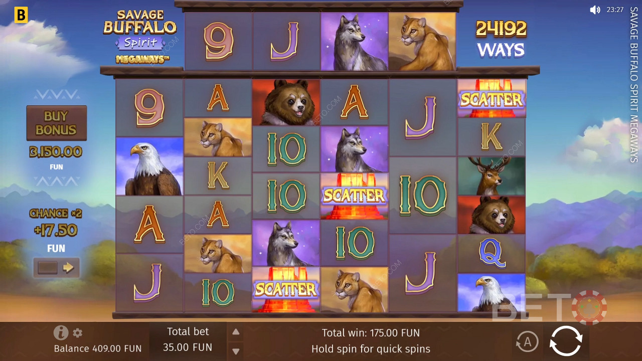Savage Buffalo Spirit Megaways  Joacă Gratuit