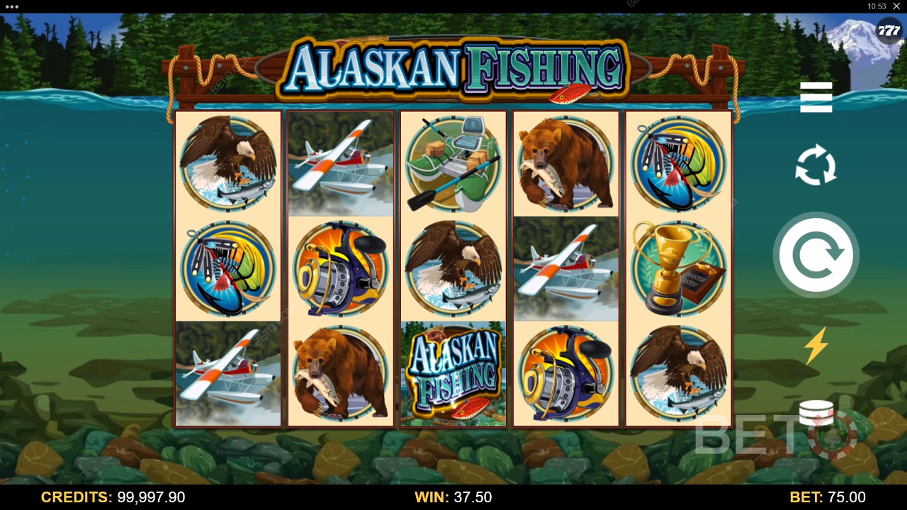 Slotul de pescuit din Alaska este o aventură de pescuit unicat