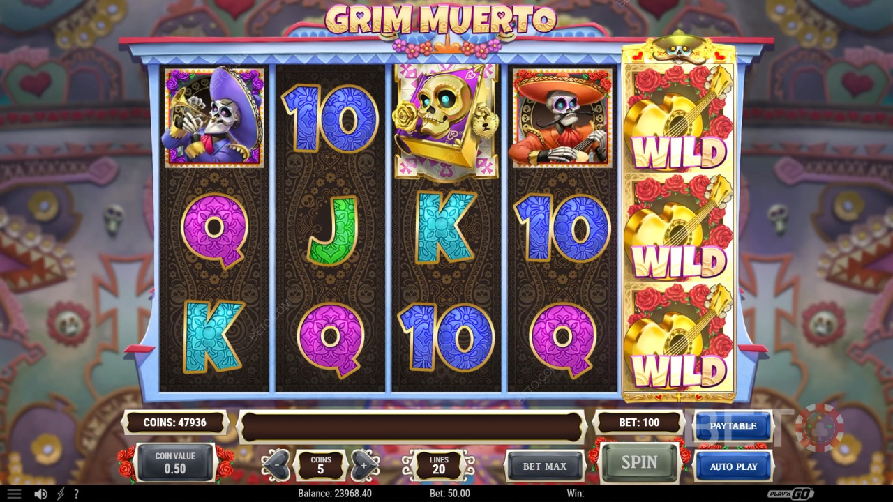 Grim Muerto Recenzie de la BETO Slots