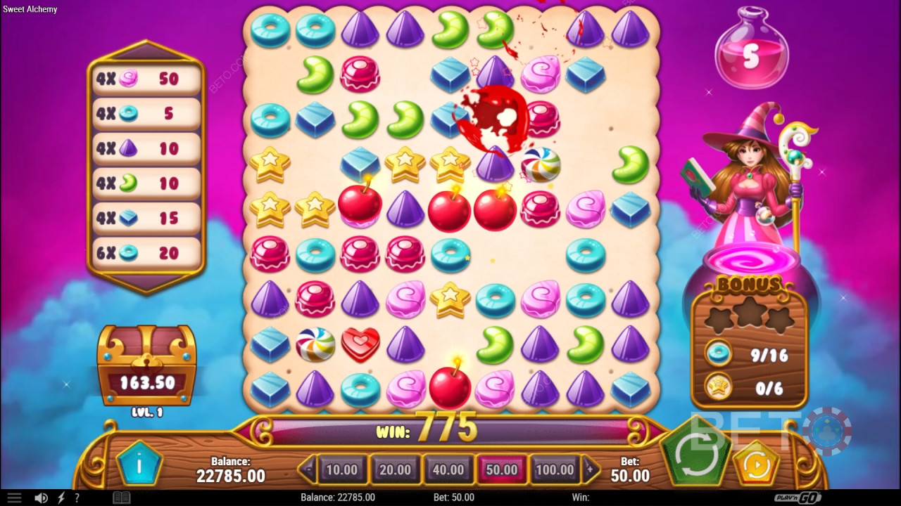 Sweet Alchemy Recenzie de la BETO Slots