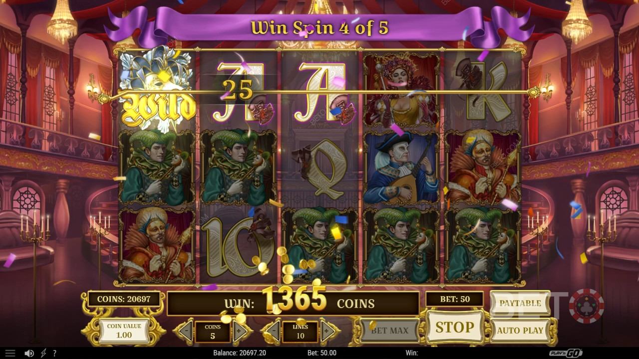 Cum se joacă „Royal Masquerade” de la Play