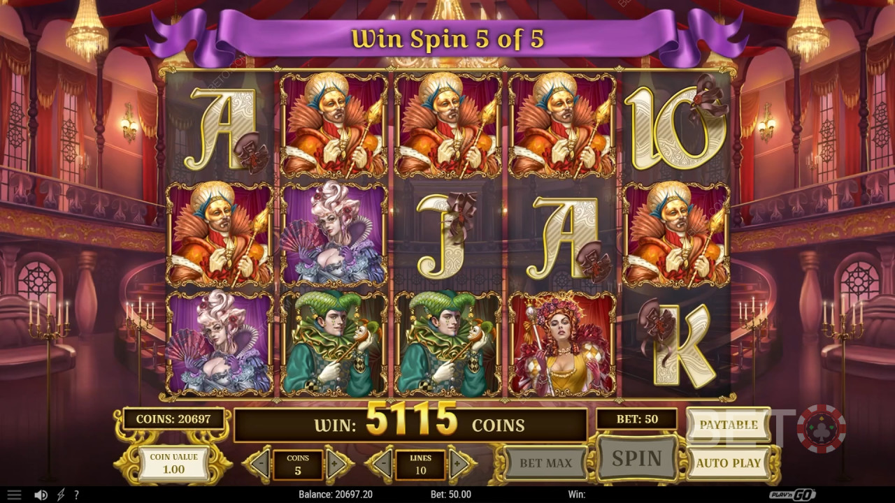Slotul online Royal Masquerade – Părerea noastră