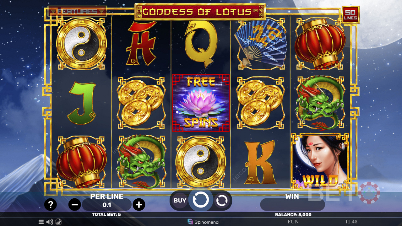 Goddess Of Lotus Joacă Gratuit