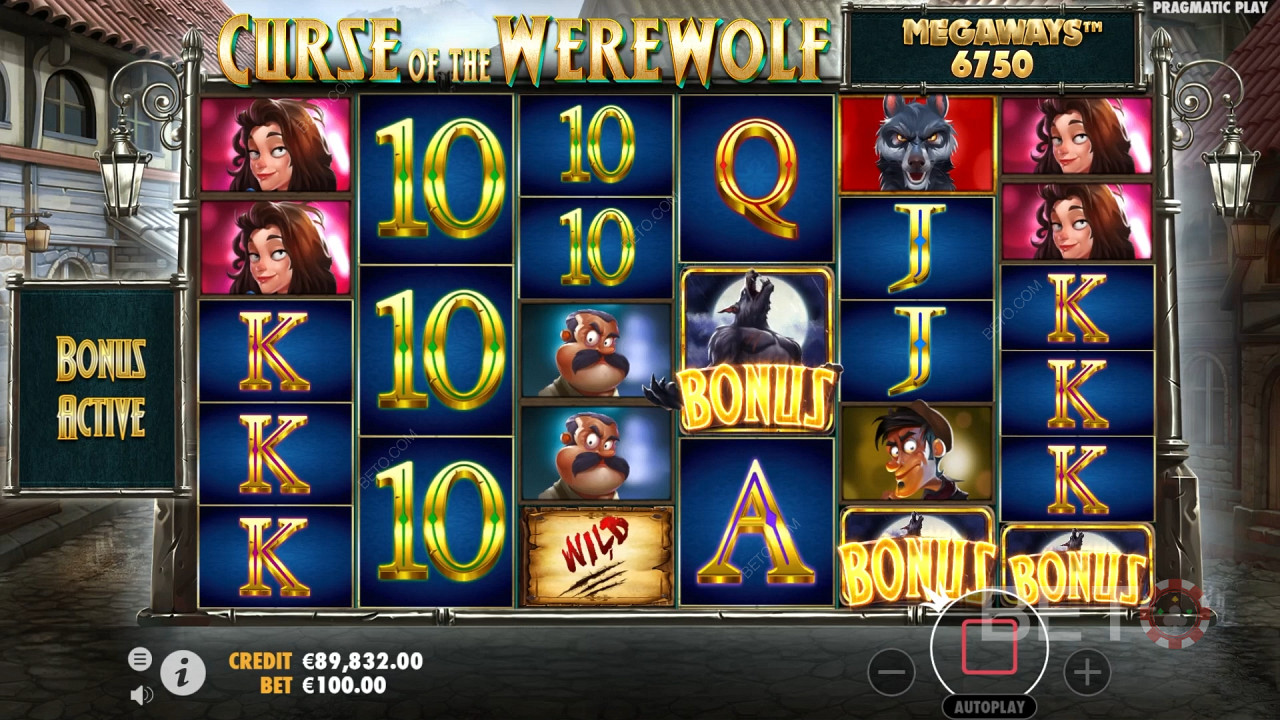 Curse of the Werewolf Megaways Joacă Gratuit