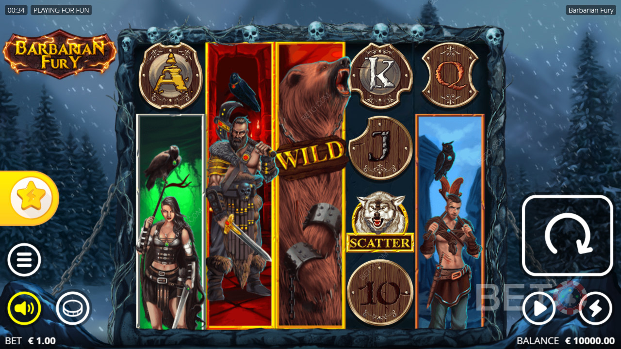 Barbarian Fury Recenzie de la BETO Slots