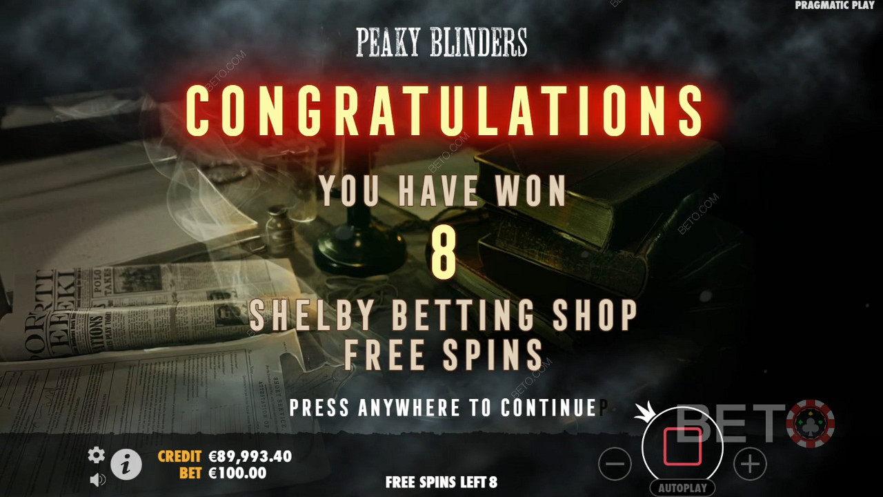 Explicarea elementelor bonus din serialul „Peaky Blinders” de Pragmatic Play