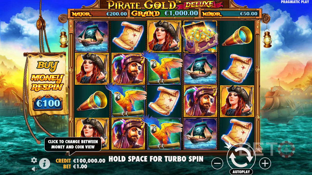 Pirate Gold Deluxe Joacă Gratuit