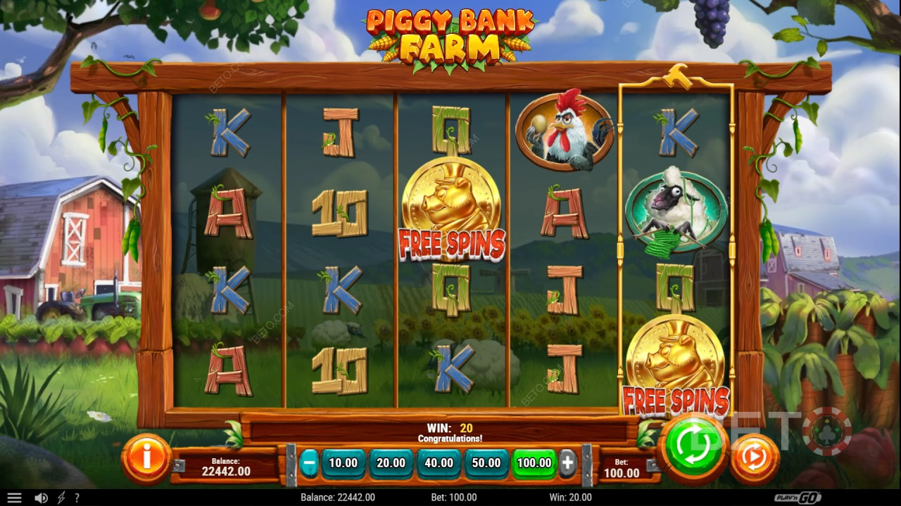 Piggy Bank Farm Recenzie de la BETO Slots