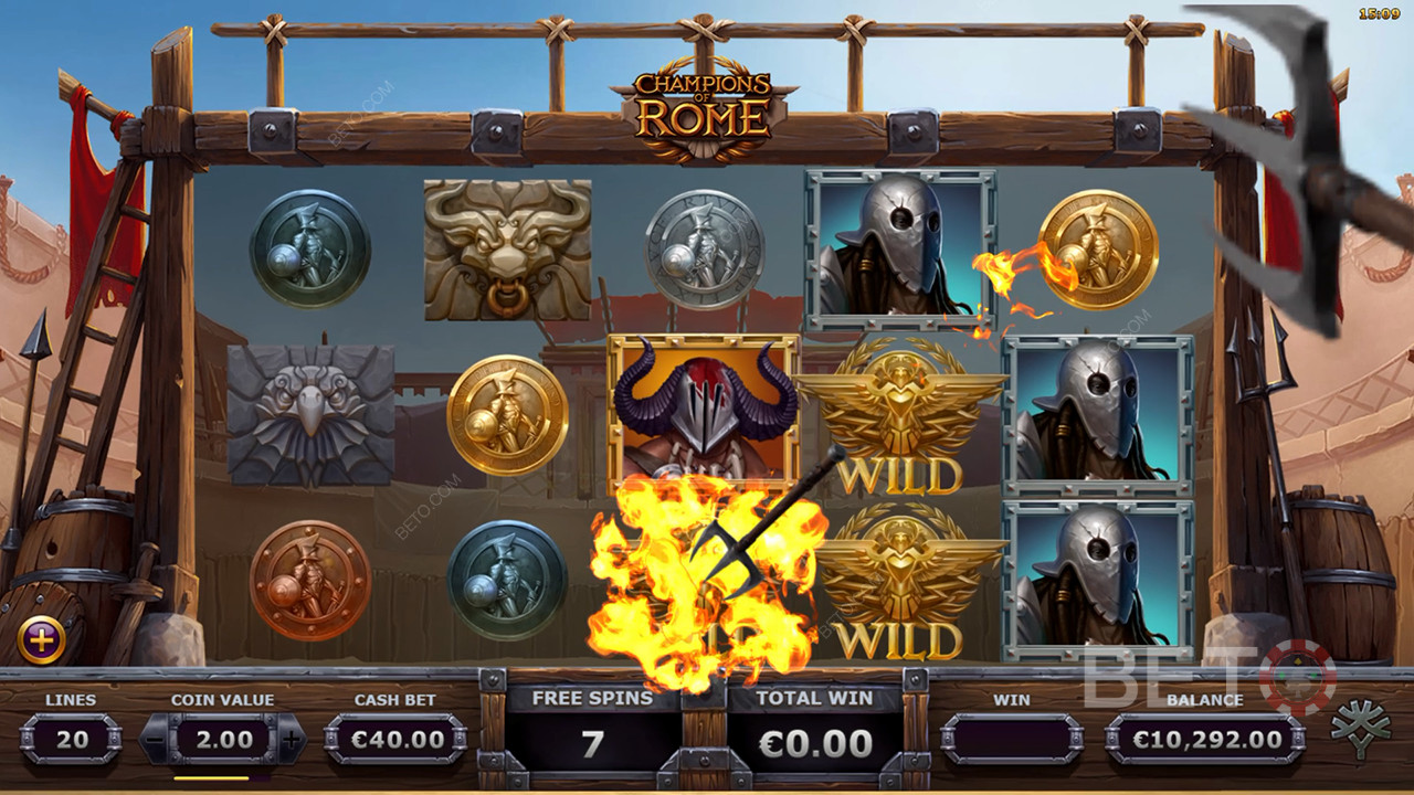 Champions of Rome Recenzie de la BETO Slots