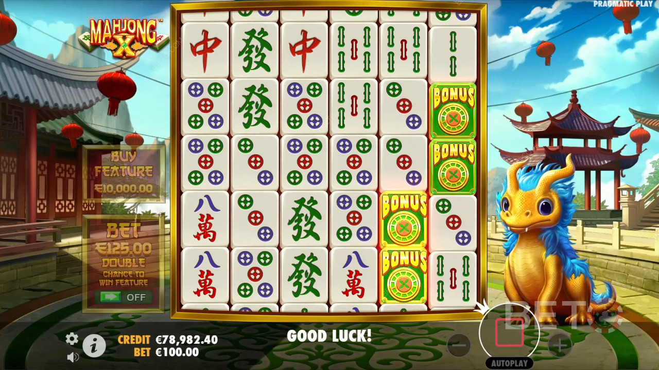 Caracteristicile bonus explicate în Mahjong X de către Pragmatic Play