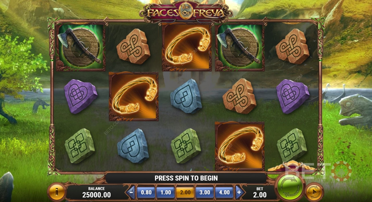 The Faces of Freya Slot video