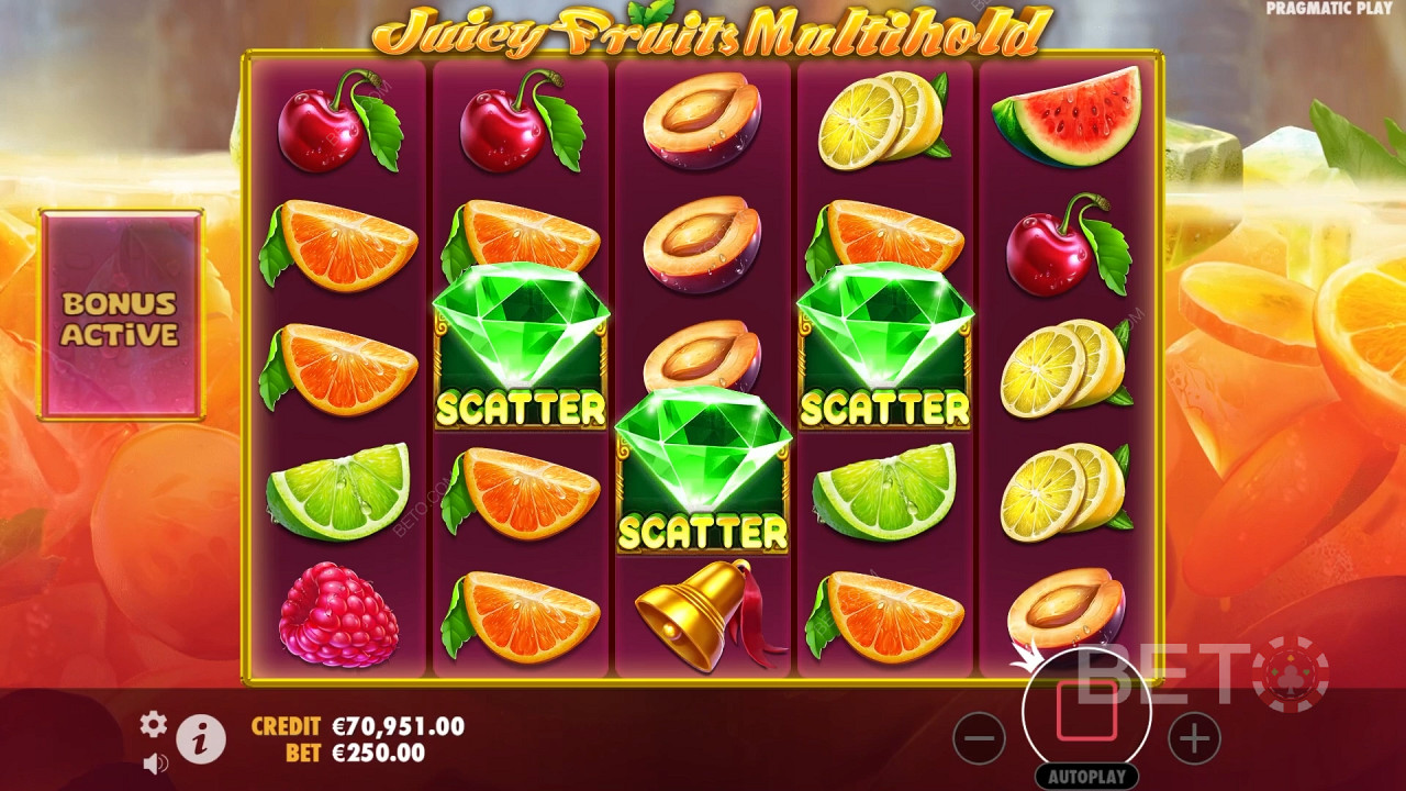 Juicy Fruits Multihold Review de BETO Slots