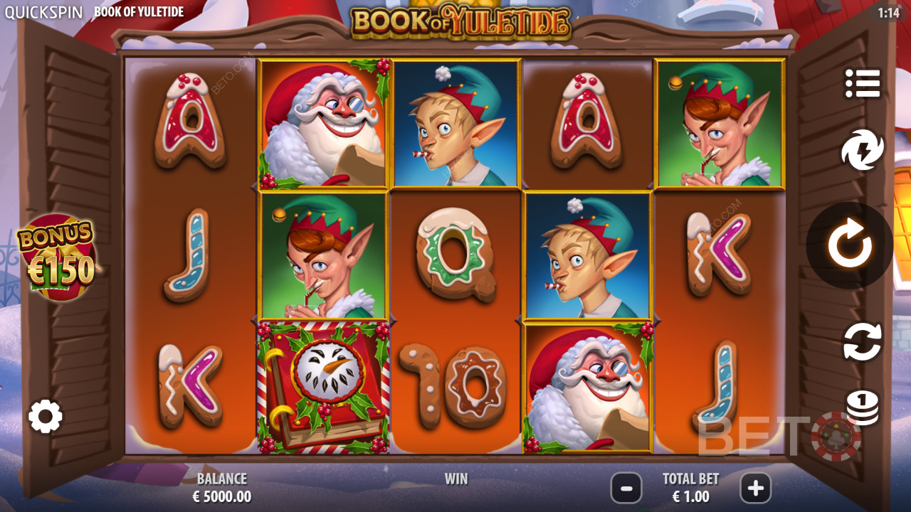 Book of Yuletide Recenzie de la BETO Slots