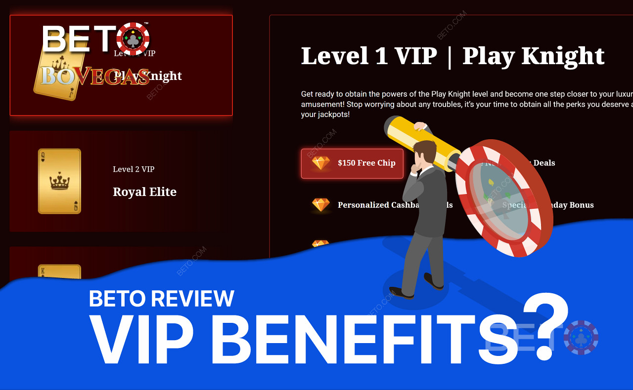Înscrieți-vă în Clubul VIP pentru recompense exclusive, cum ar fi un cip gratuit și bani bonus.