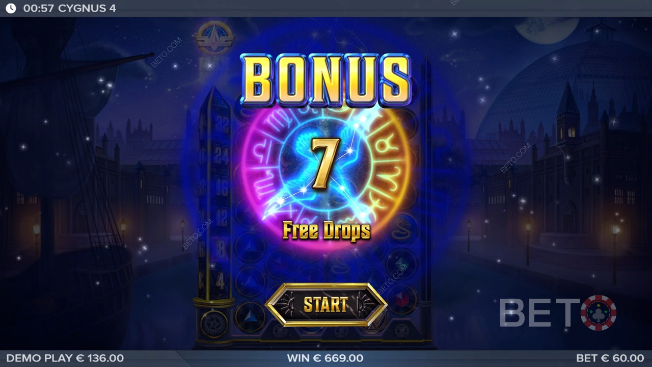 Funcțiile bonus explicate în Cygnus 4 de ELK Studios