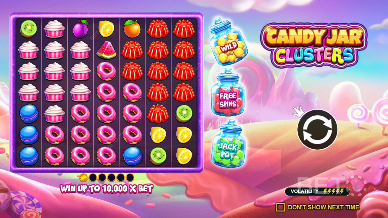 Clustere de bomboane: Un slot online care merită o rotire?