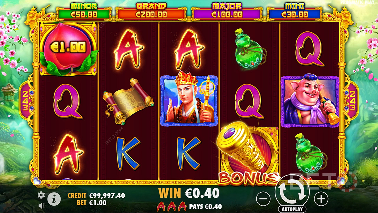 Funcțiile bonus explicate în Monkey Warrior de Pragmatic Play