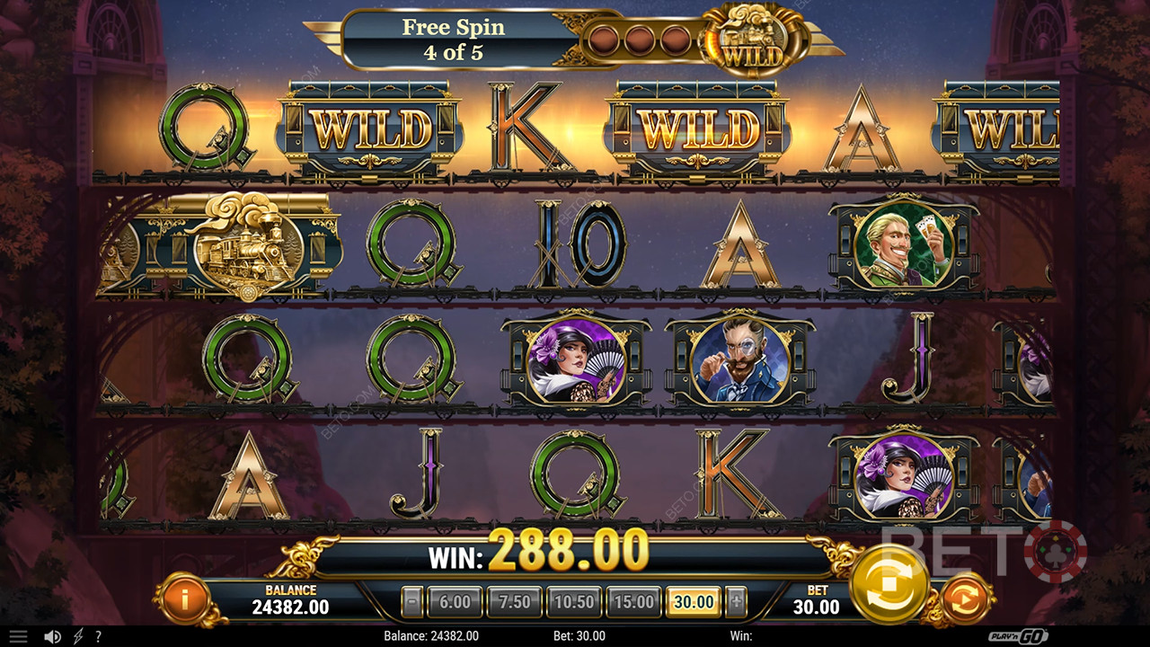 Wild Rails Recenzie de la BETO Slots