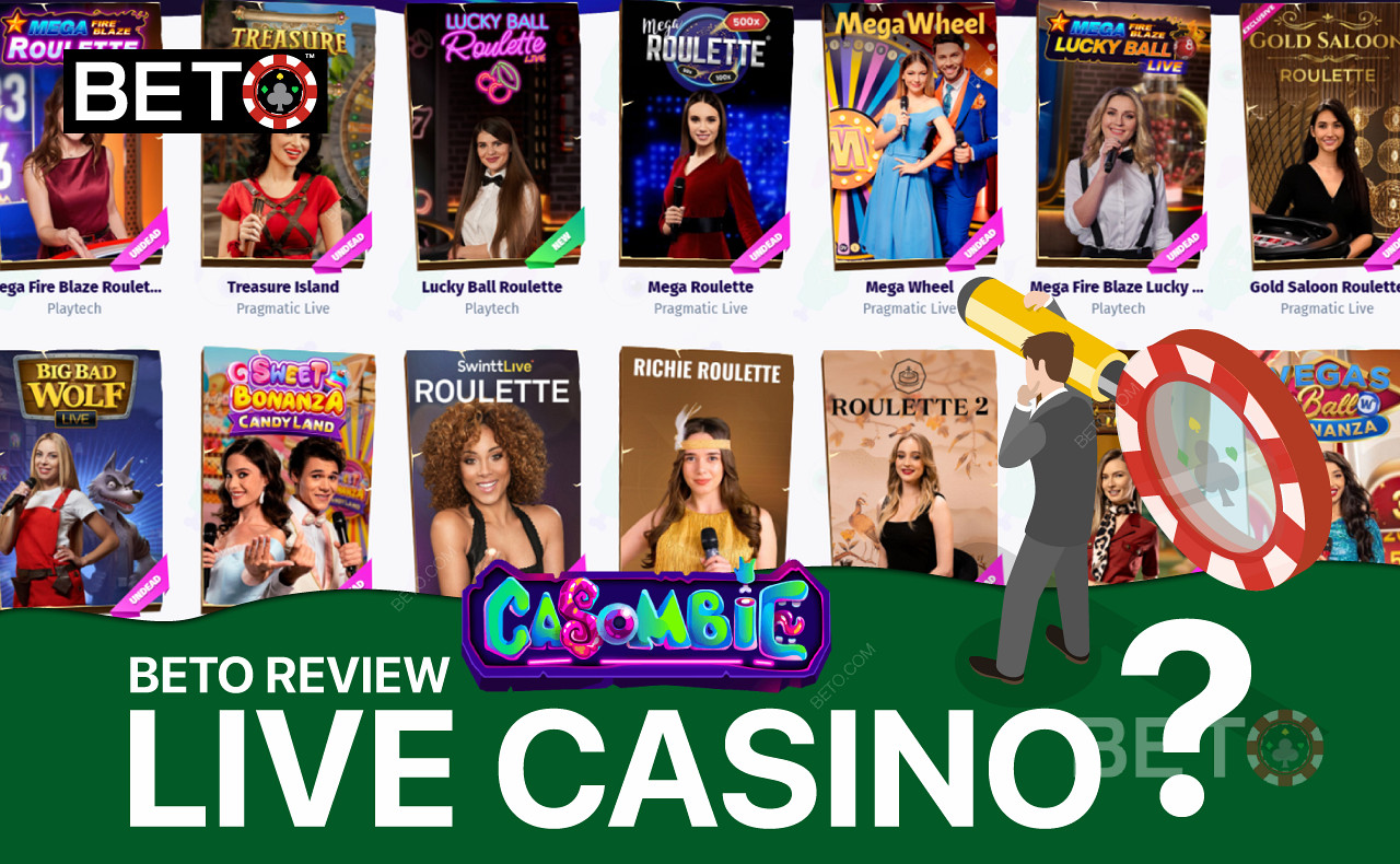 Bucurați-vă de o colecție masivă de jocuri de cazino live
