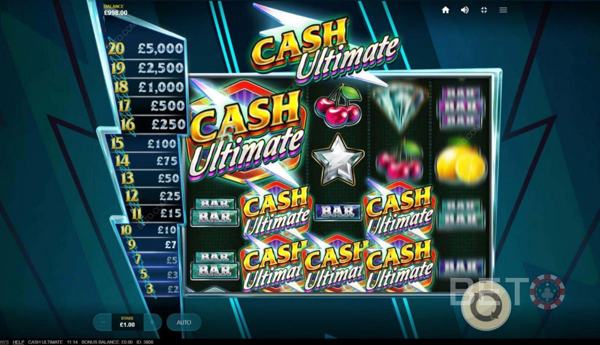Simboluri scatter în Cash Ultimate