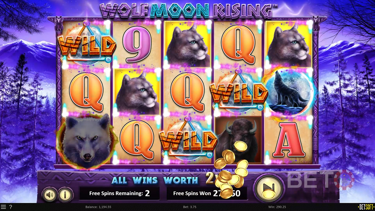 Wolf Moon Rising Review by BETO Slots