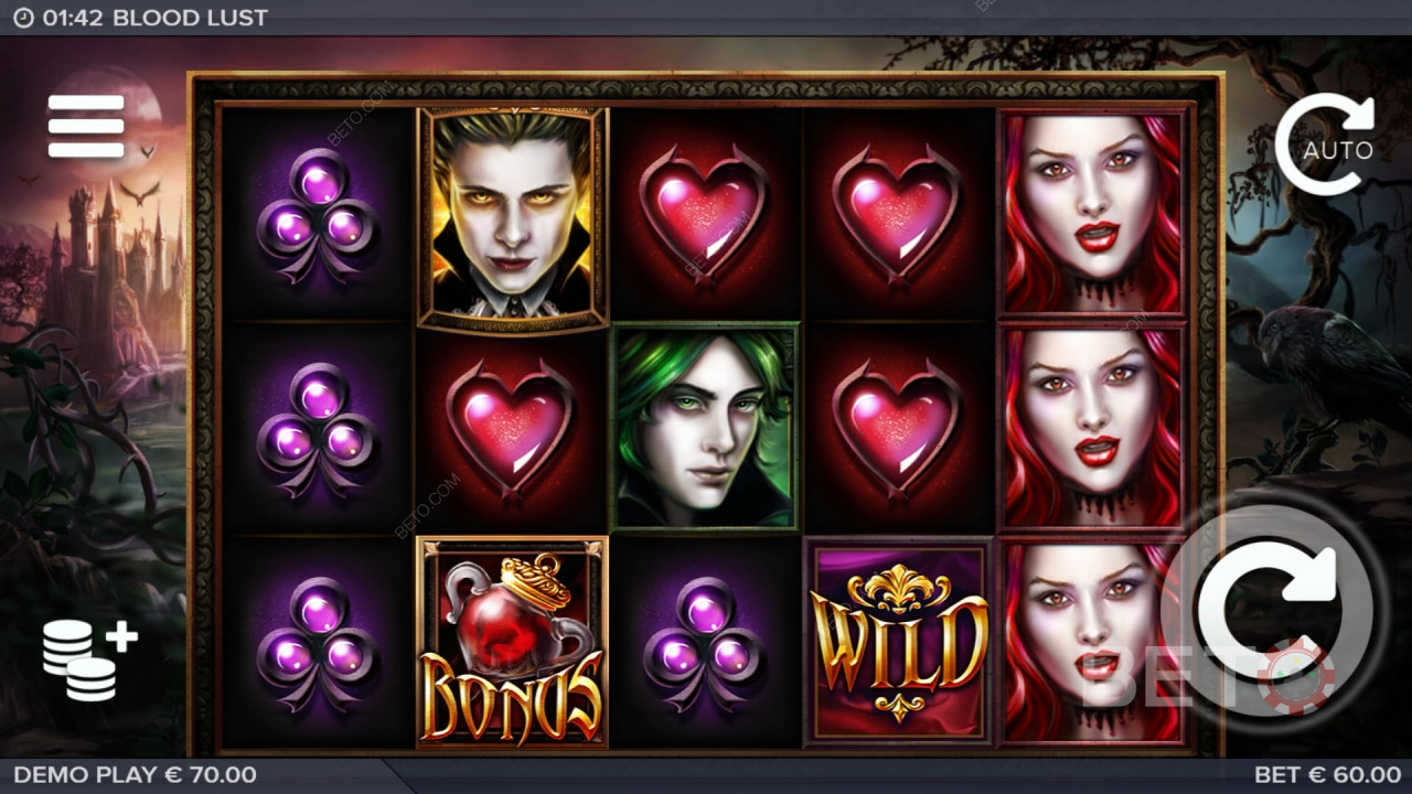 Blood Lust Recenzie de la BETO Slots