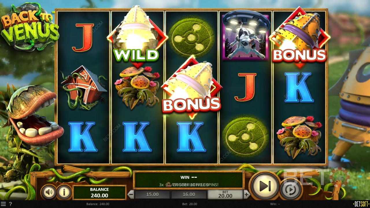 Back To Venus Recenzie de la BETO Slots