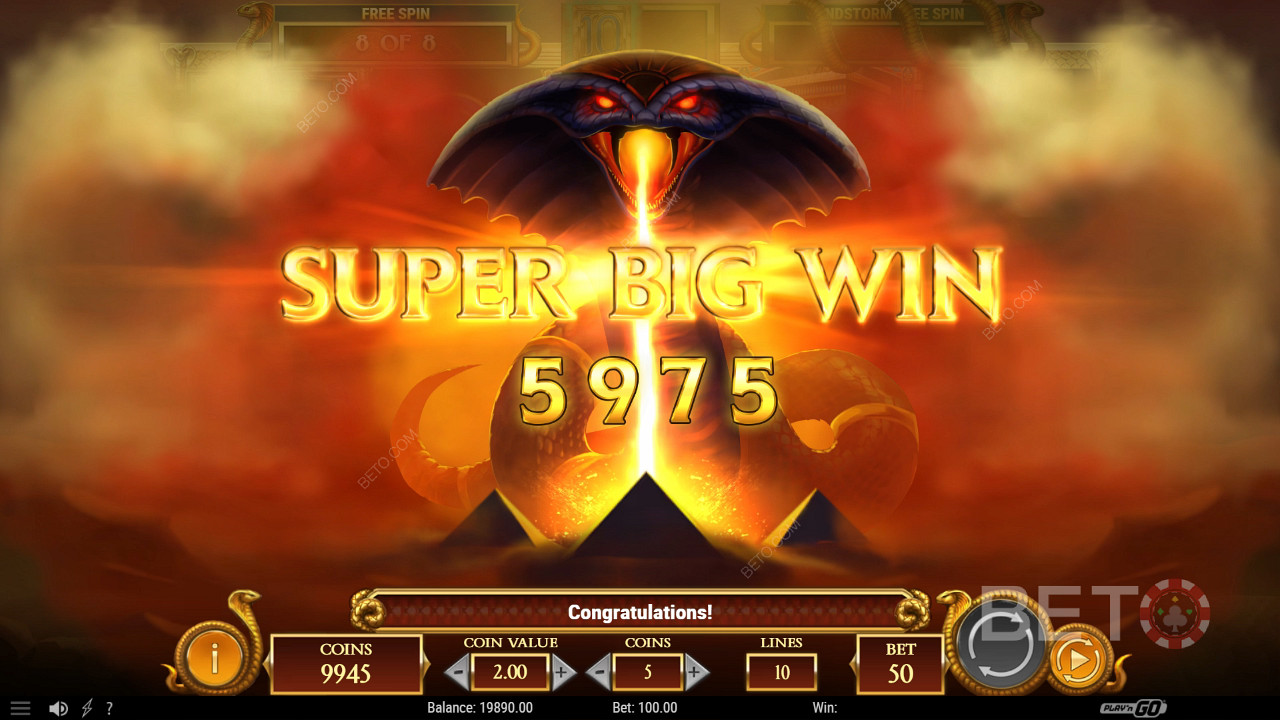 Câștigă de 10.000x pariul tău la Scales of Dead Slot Online!