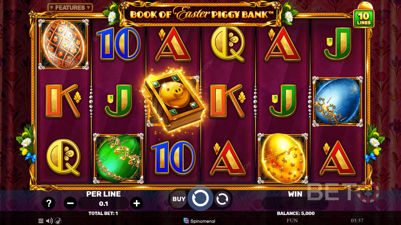 Book of Easter Piggy Bank Recenzie de la BETO Slots