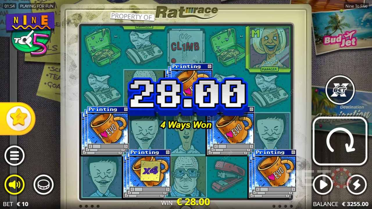 Nine To Five: Un slot machine care merită să fie învârtit?