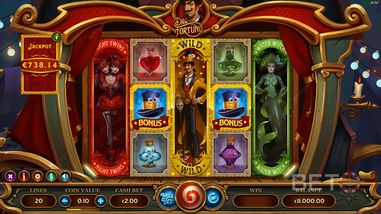 Dr Fortuno Recenzie de la BETO Slots