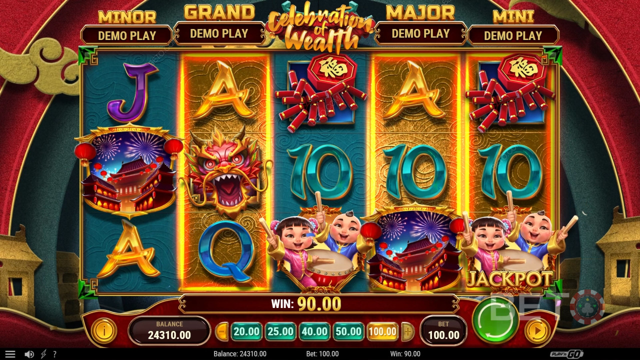 Celebration of Wealth Recenzie de la BETO Slots